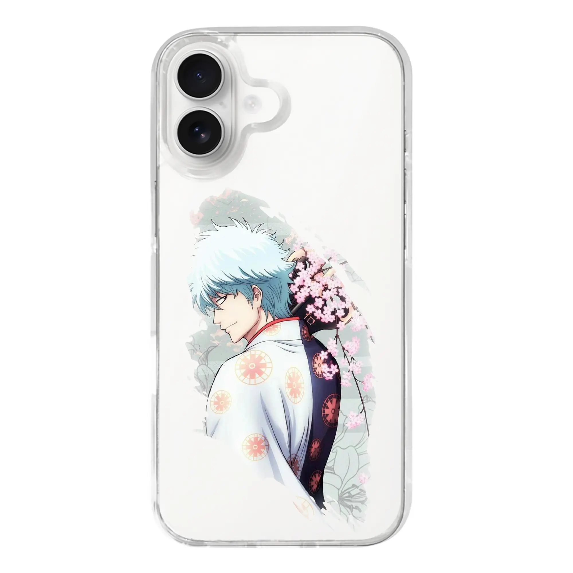 銀魂 グッズ 坂田 銀時 - iPhone 17シリーズ 透明スマホケース – 薄型・耐衝撃・精密フィット保護カバー